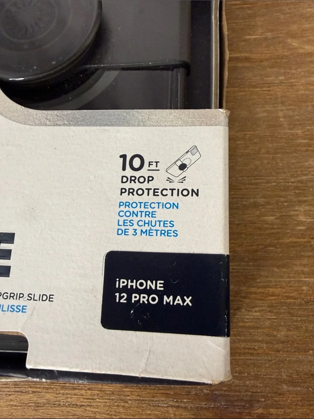 Popcase for MagSafe iPhone 12 Pro Max Black 2021 NOS Popgrip Slide
